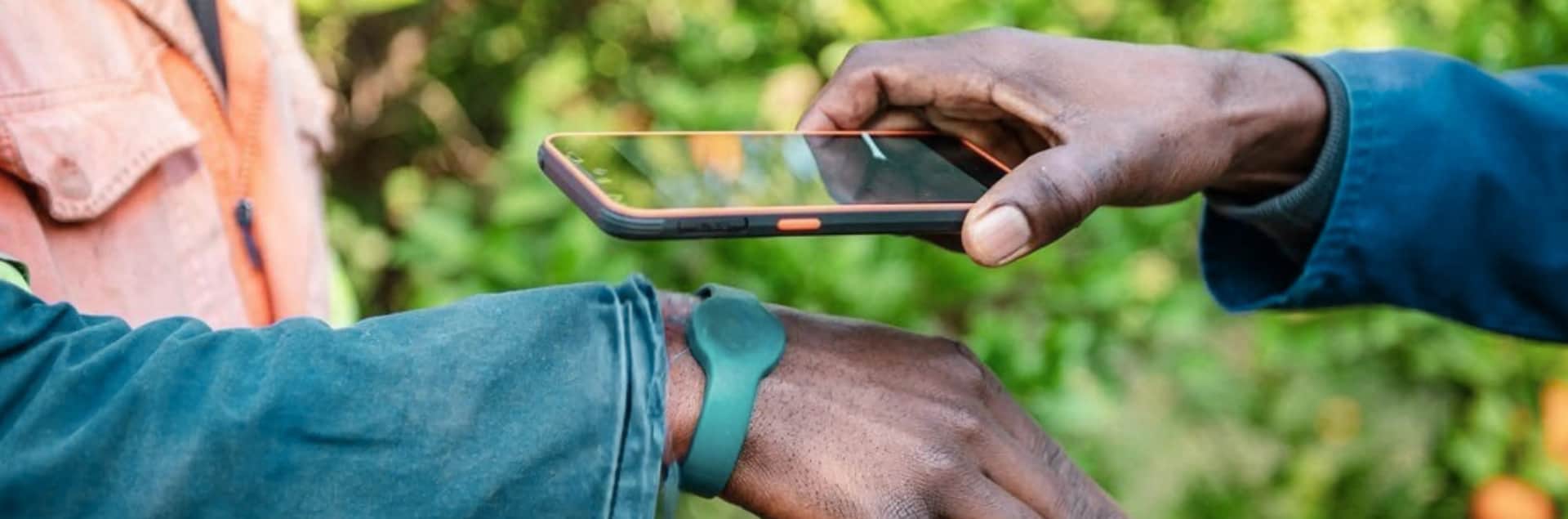 rfid wristband and device clocking